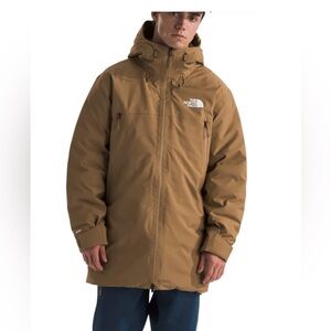 New The North Face Men's Mountain Range Down Parka Jacket Size: X- Large